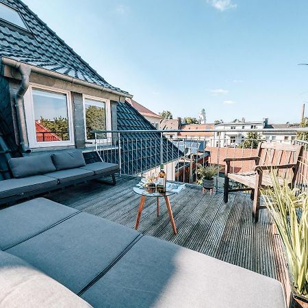 4-Schlafzimmer-Terrassensuite Oasis - Workspace Em-Apartments Deutschland Bielefeld Kültér fotó