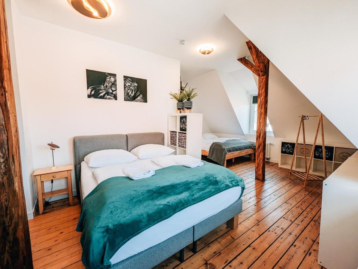 4-Schlafzimmer-Terrassensuite Oasis - Workspace Em-Apartments Deutschland Bielefeld Kültér fotó